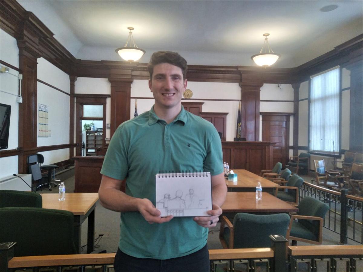 BYUIdaho grad sketched Daybell hearing after mom asked him to News