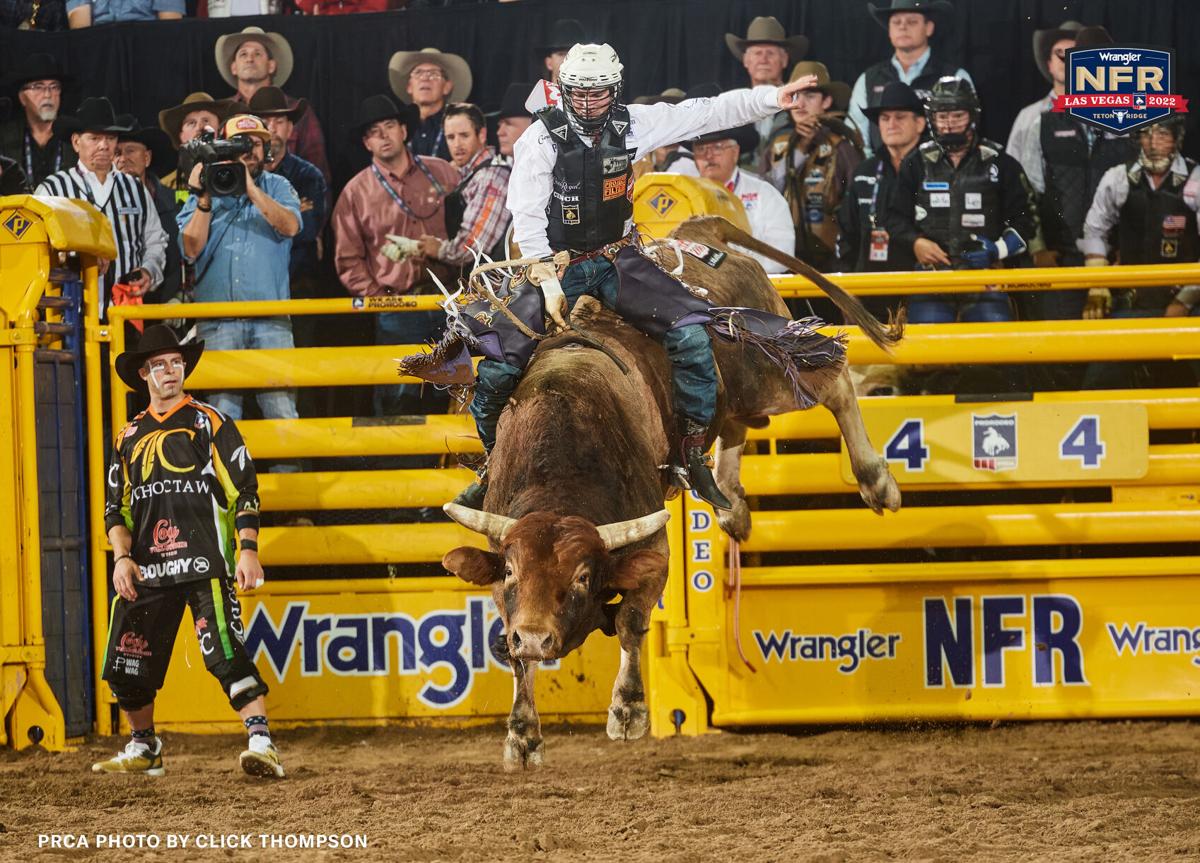 Rexburg bull rider Garrett Smith cashes in at National Finals Rodeo
