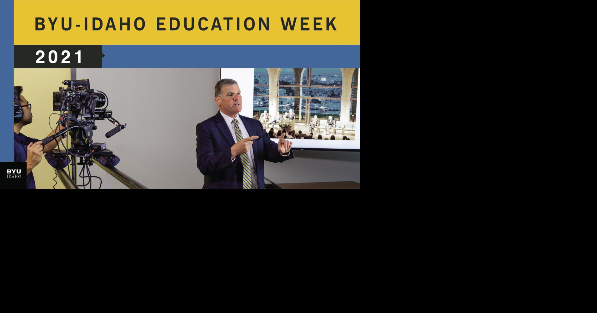 BYUIdaho Education Week to be held online Local News