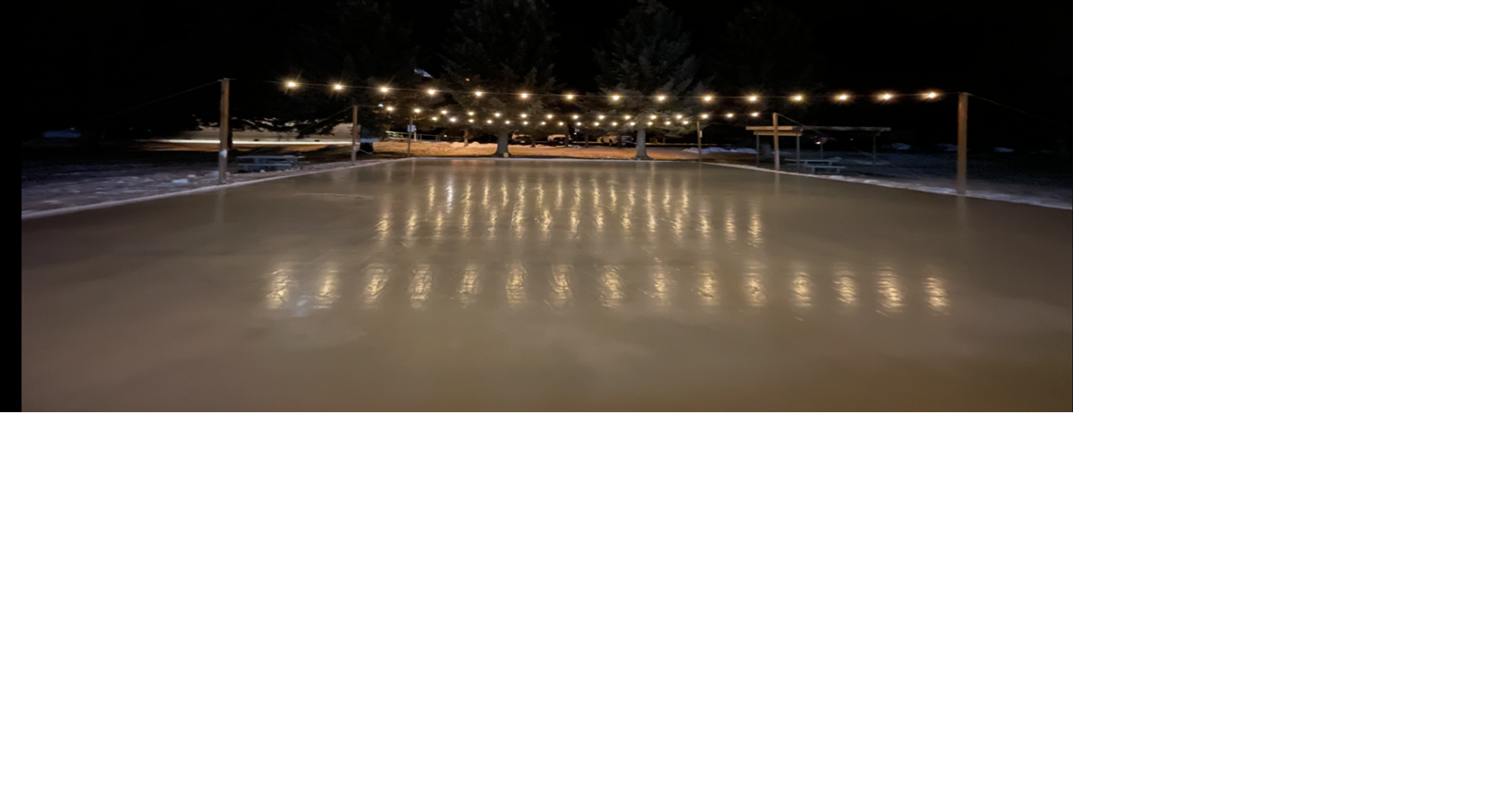 New ice-skating rink near Ashton Visitor Center, open day and night ...