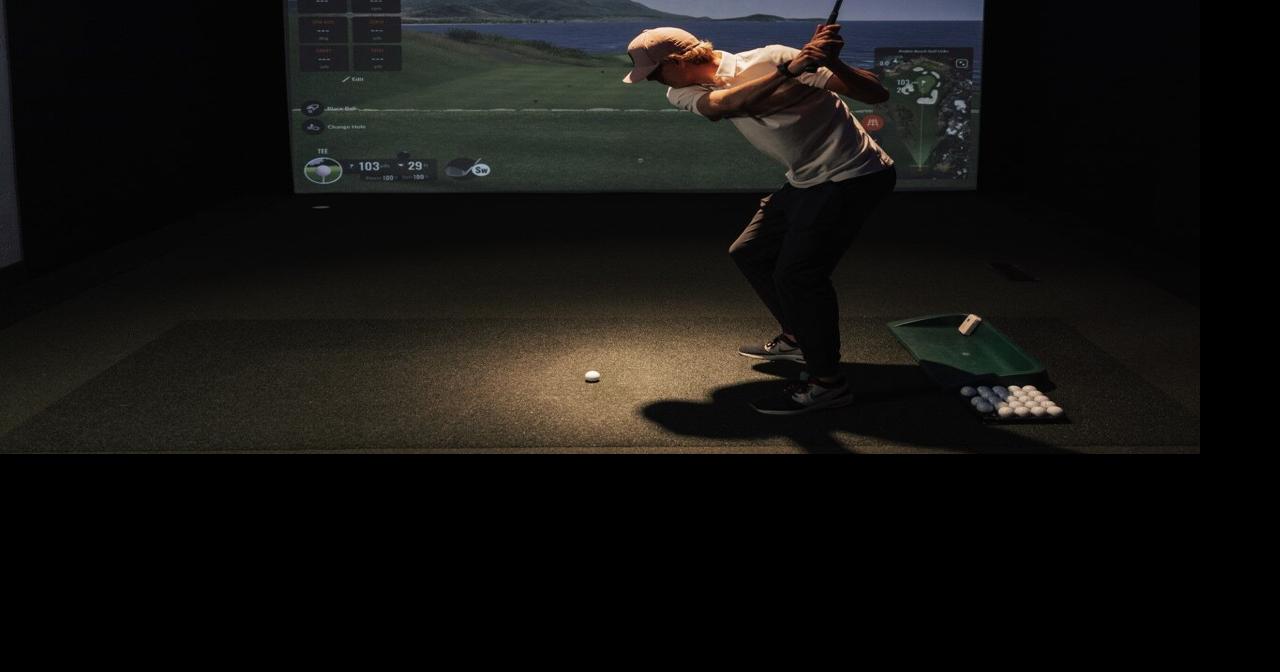 It’s tee time Indoor golf swings into Rexburg Local News