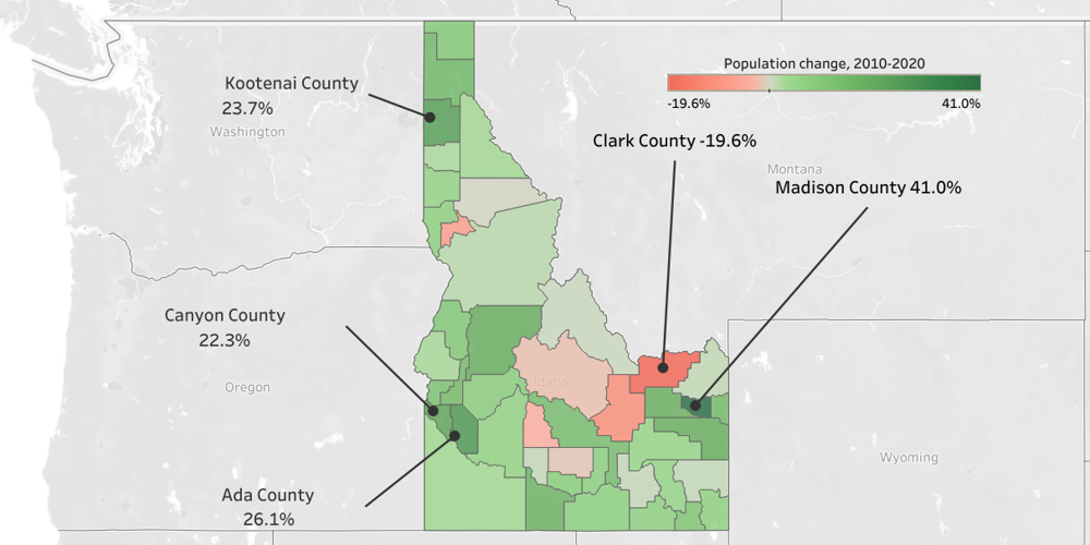 Idaho remains fastestgrowing state; Utah second Freeaccess