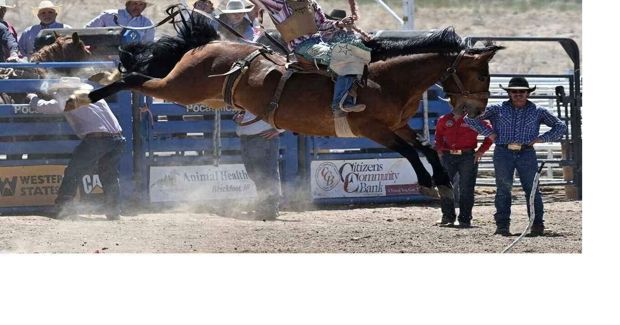 Angell takes state saddle bronc championship