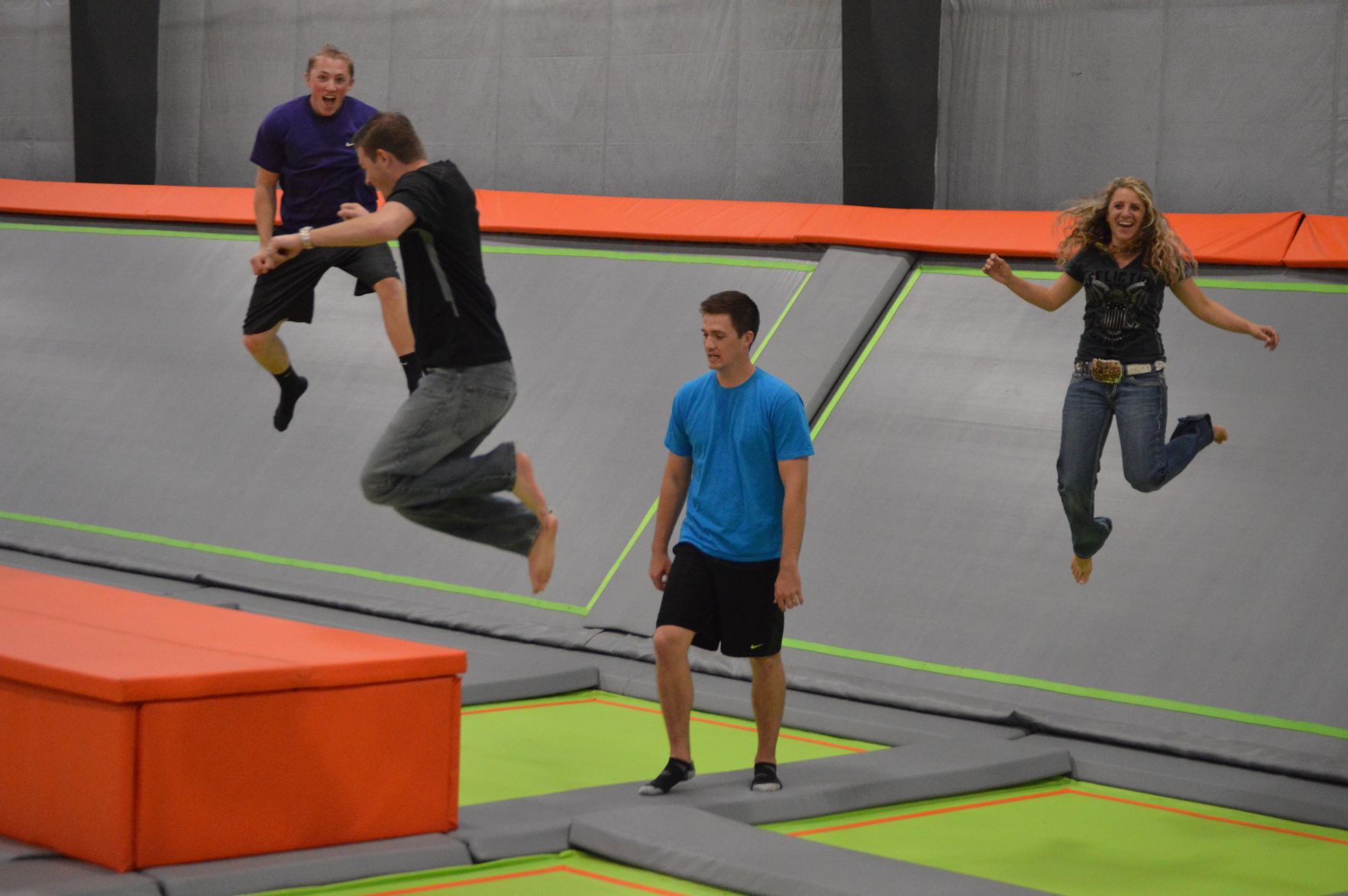 The factory outlet trampoline park