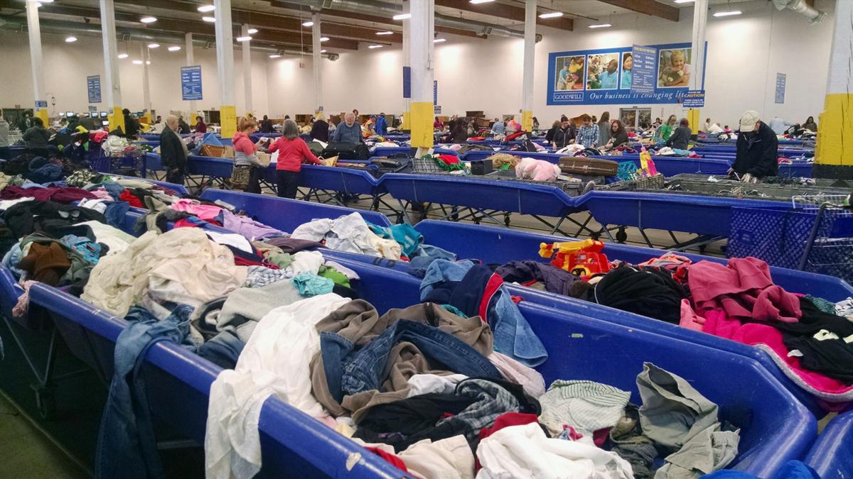 Frugal or cheap? Discovering The Bins at Goodwill store Columns