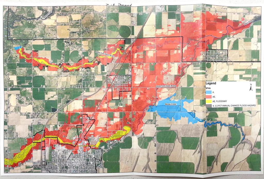 Fema Flood Maps Idaho Fema Plans Floodplain Expansion For Madison County | Local News |  Rexburgstandardjournal.com