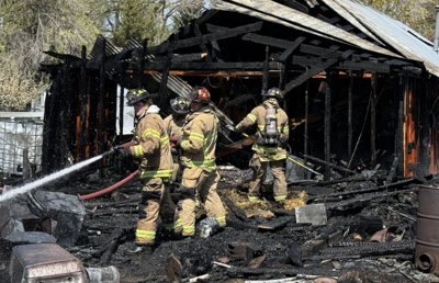 Quick work by Idaho Falls firefighters prevents shed fire from ...