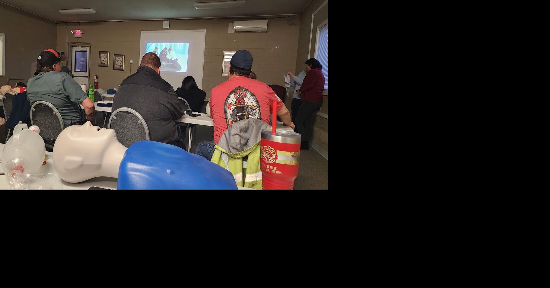 Graysville firefighters stay uptodate on CPR News