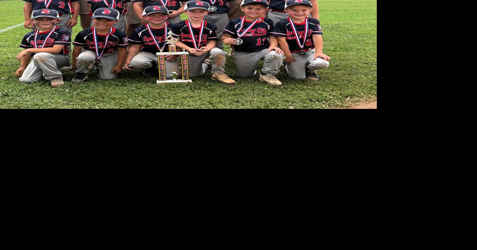Spring City 6U 3rd in state
