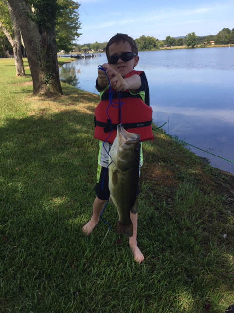 FIRST CATCH!