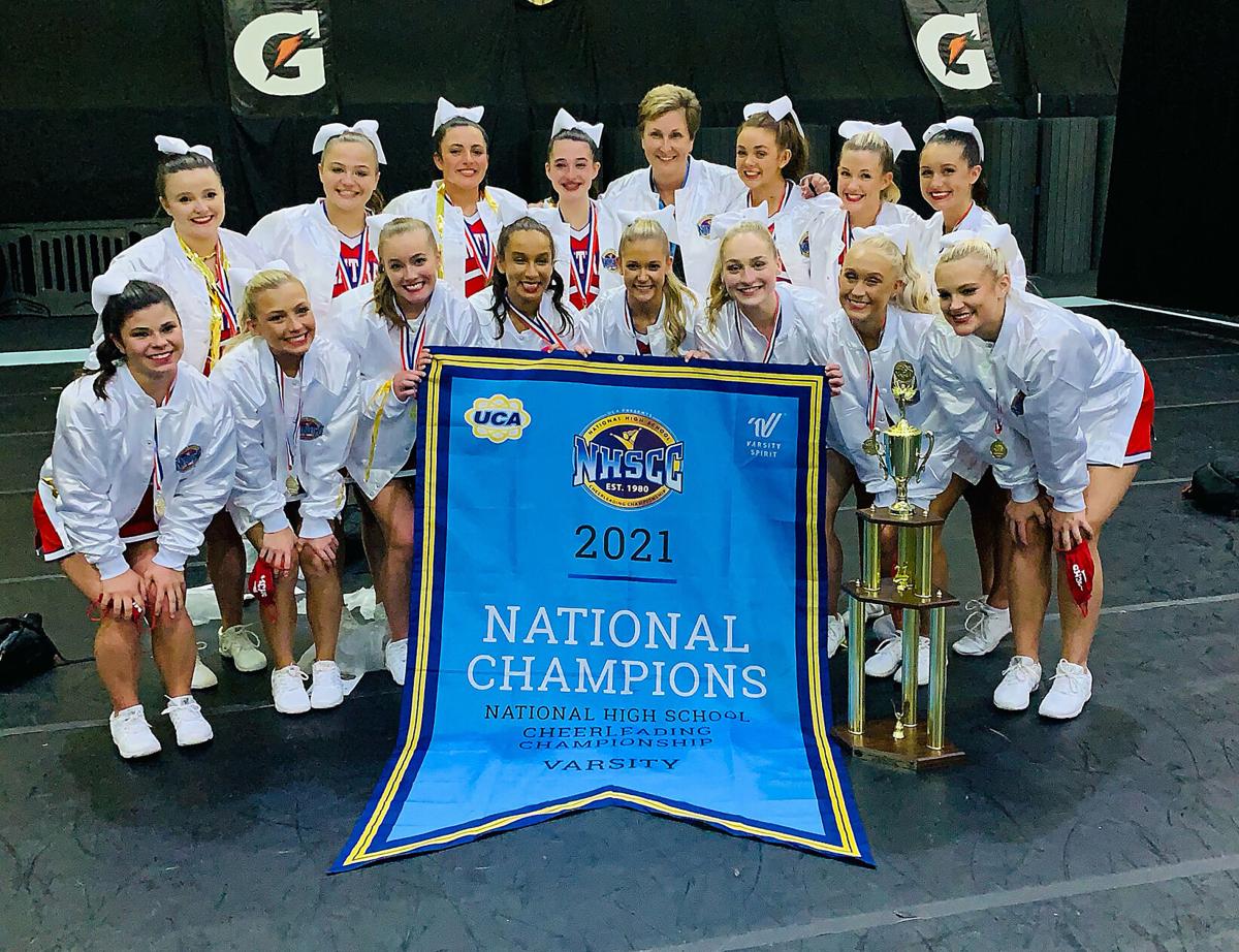 They Were On A Mission Madison Central Cheerleaders Claim First Ever Uca Small Varsity National Championship Sports Richmondregister Com