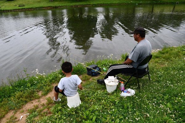Fishin' in the rain