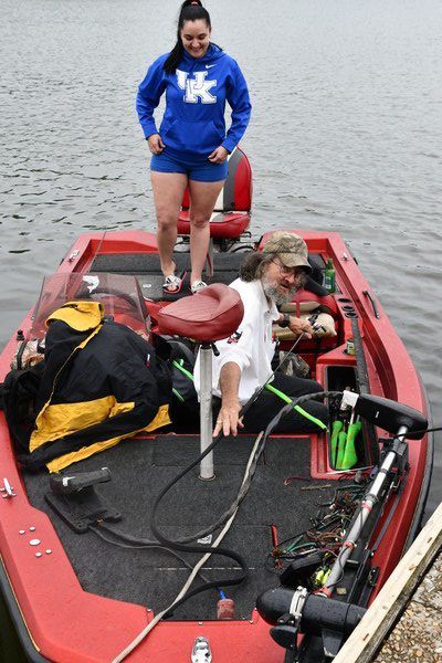 Fishin' in the rain
