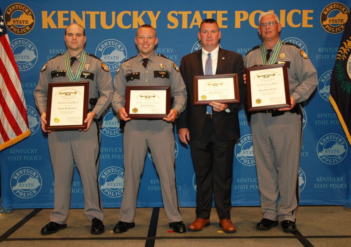 KSP troopers and officers receive awards News