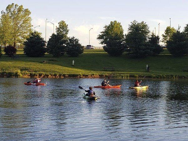 Richmond unveils kayak launch at Lake Reba