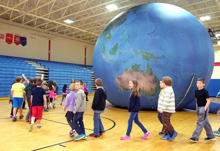 Students get inside ‘the planet’ for Earth Day | Local News ...