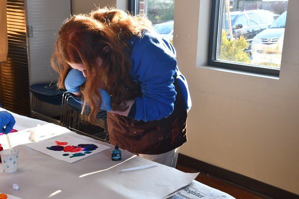 Teens join together to create art at the Berea Madison County Library