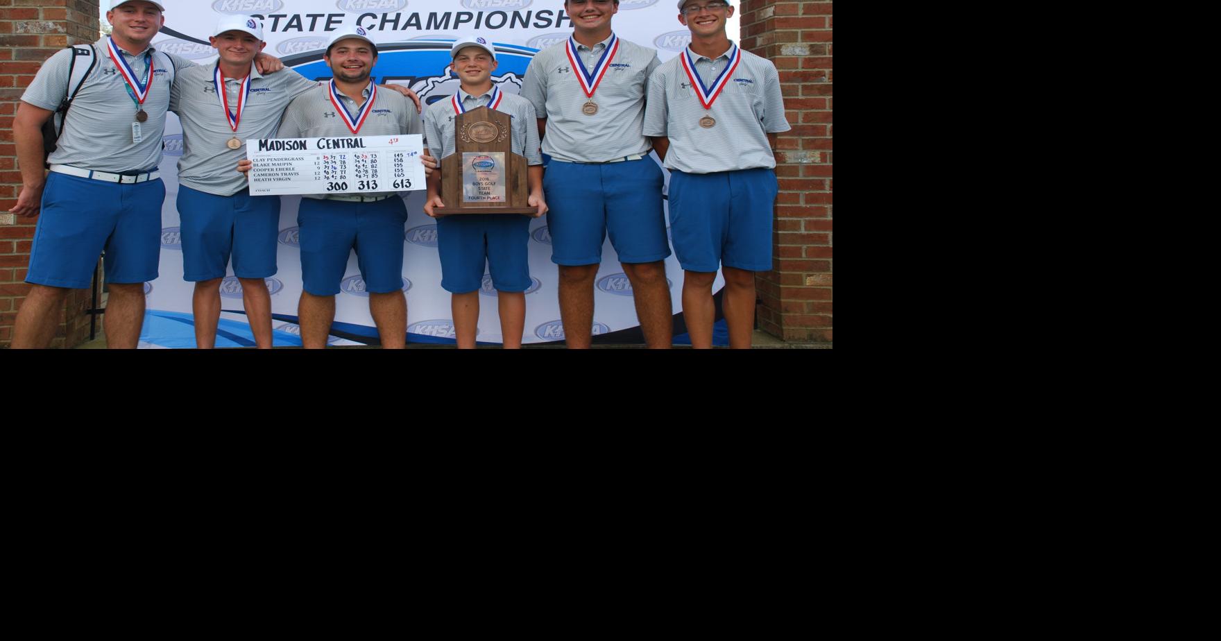 HIGH SCHOOL BOYS GOLF: Central finishes fourth at state tournament ...