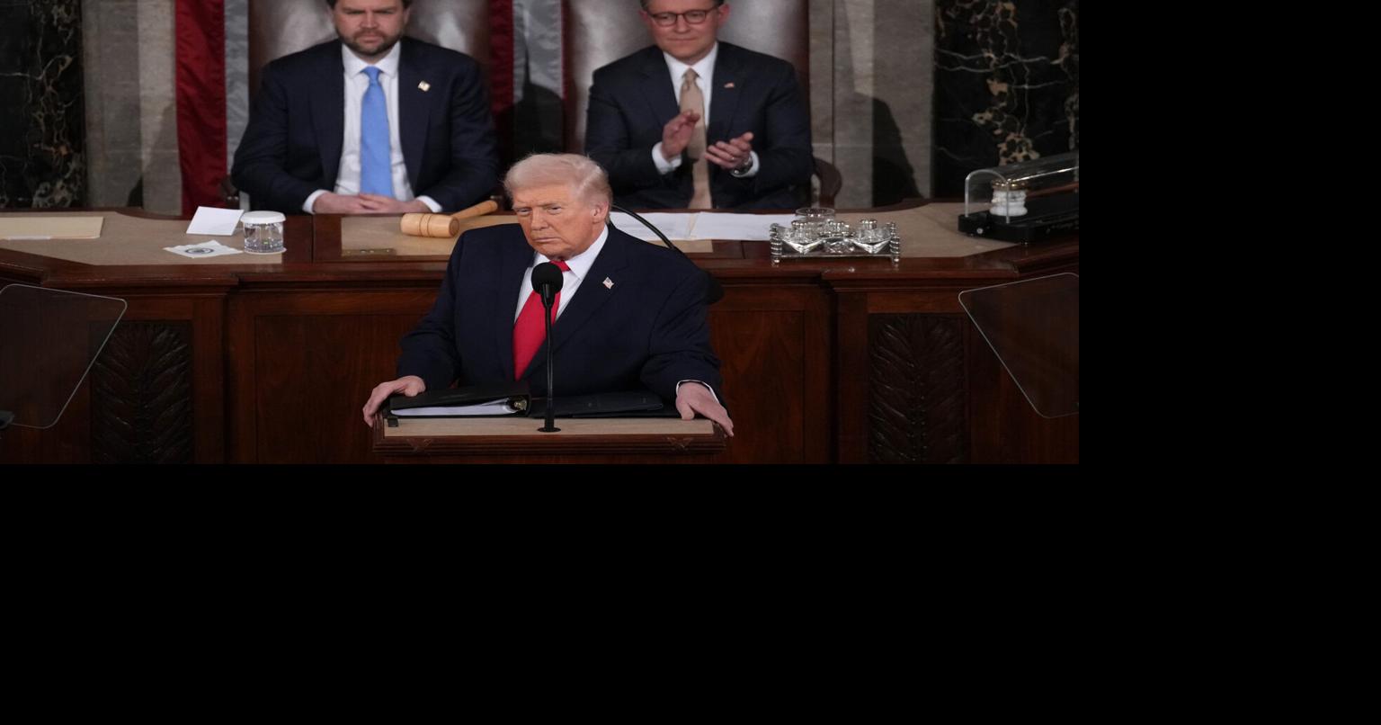 Trump in State of the Union speech touts US ‘turnaround for the ages ...