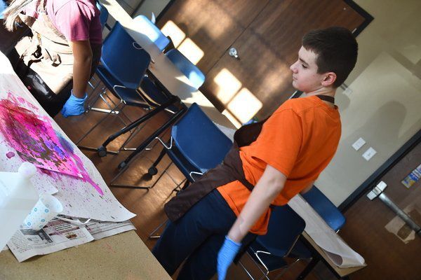 Teens join together to create art at the Berea Madison County Library