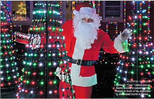 Mr. Christmas: Berea man creates holiday light experience for community - Vimarsana News