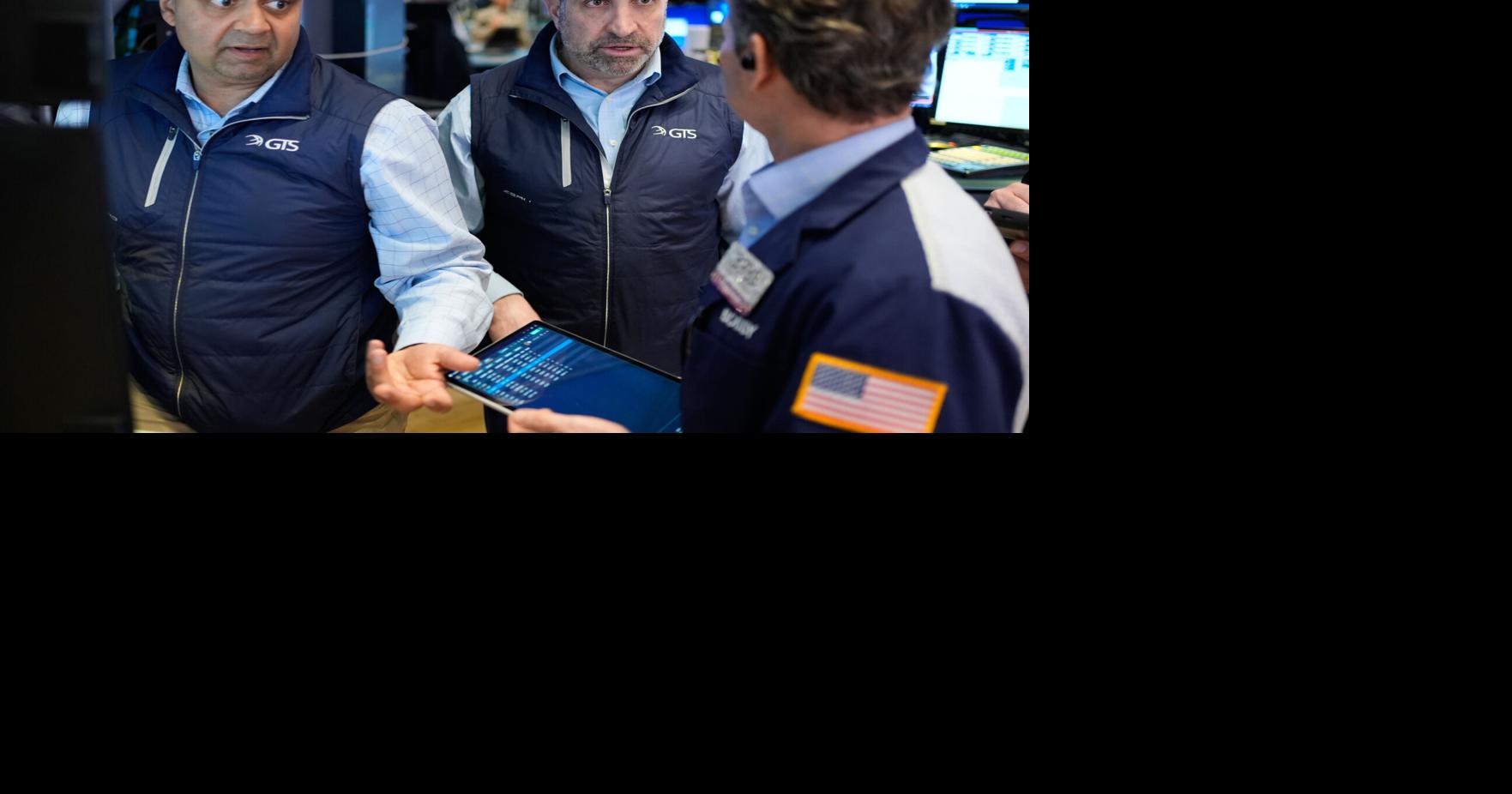 Stocks fall and oil rises as Wall Street swings back to doubt about a possible end to the Iran war