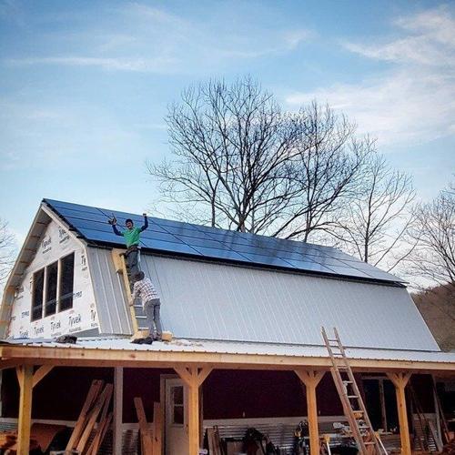 HomeGrown HideAways goes solar
