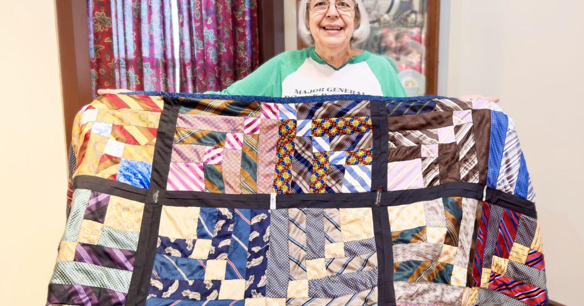 All tied up: Quilting project interrupted by COVID finally completed ...