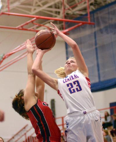 H S Basketball Central Comeback Comes Up Short Against Lady