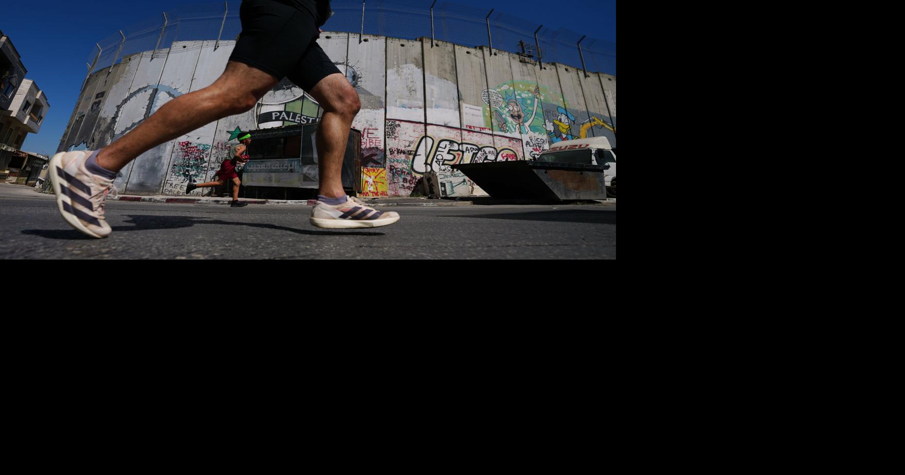 Photos of the Palestinian marathon