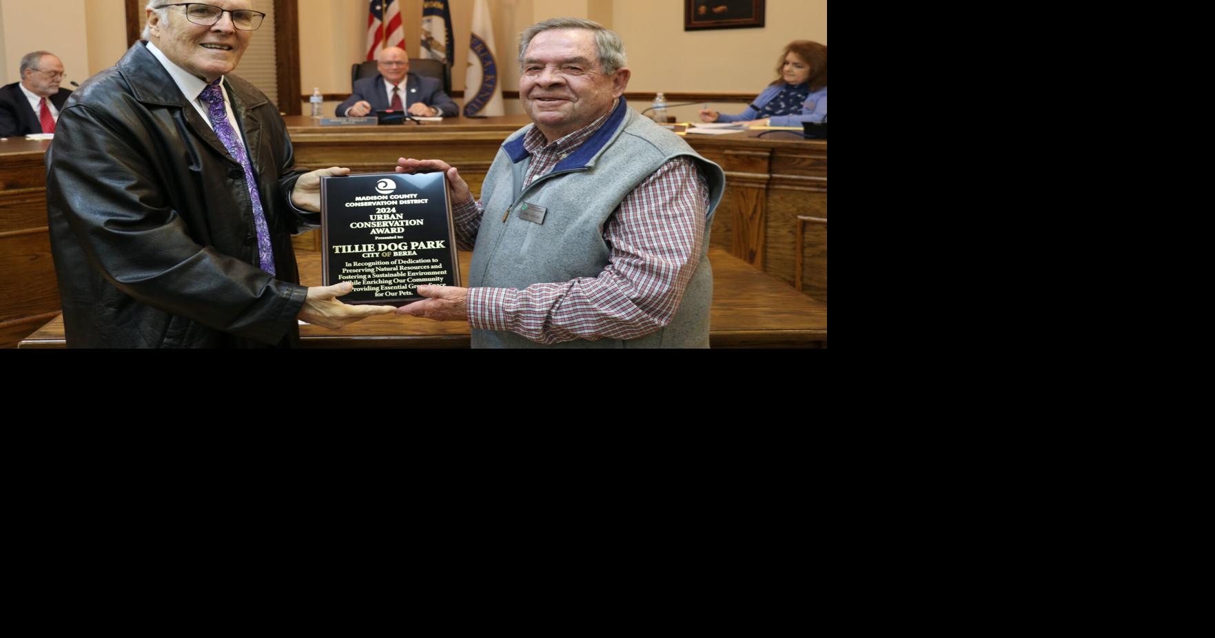 Tillie Memorial Dog Park recognized with Urban Conservation Award ...