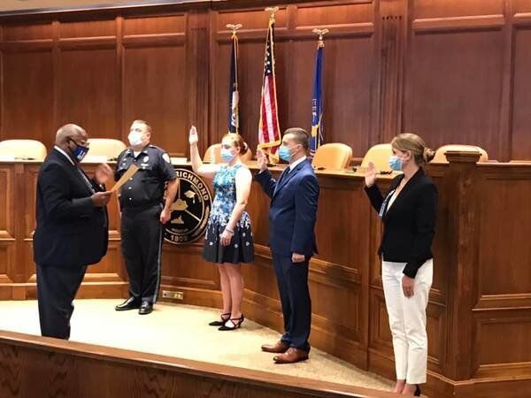 At full capacity: RPD swears in six new officers | Police & Courts ...