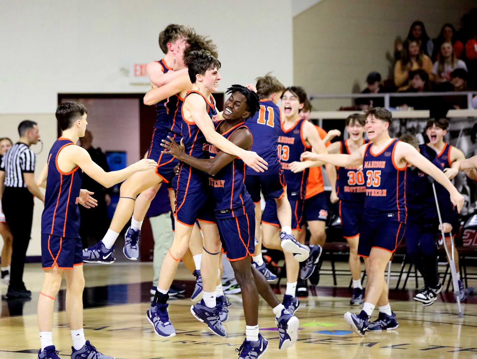 Madison Southern Eagles Win 44th District Boys Championship with Jay Rose and Zach Hudson Leading the Charge