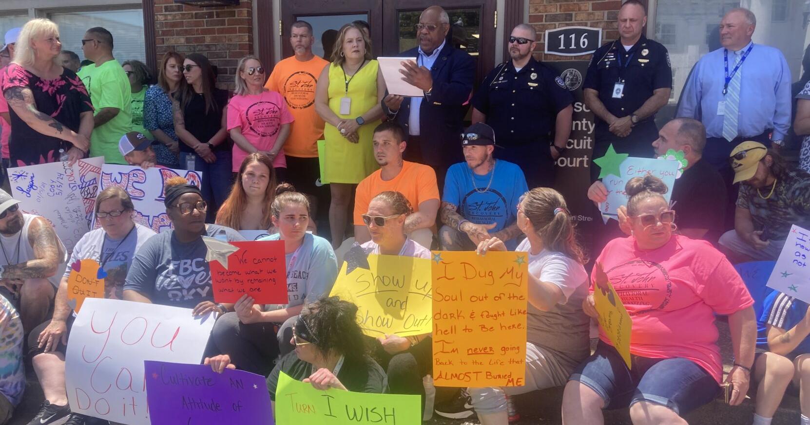 St. John's Recovery Center hosts march for Treatment Court Month - Vimarsana News