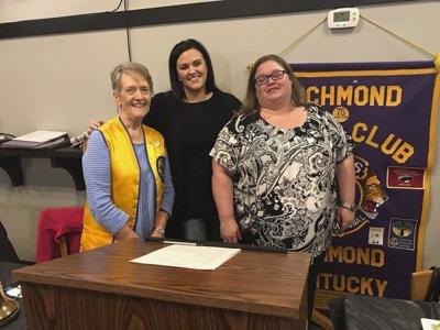 Liberty Place representatives speak to Lions Club