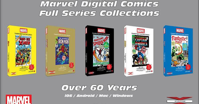 FILMCARD USA Releases MARVEL Digital Comics Full Series Archives