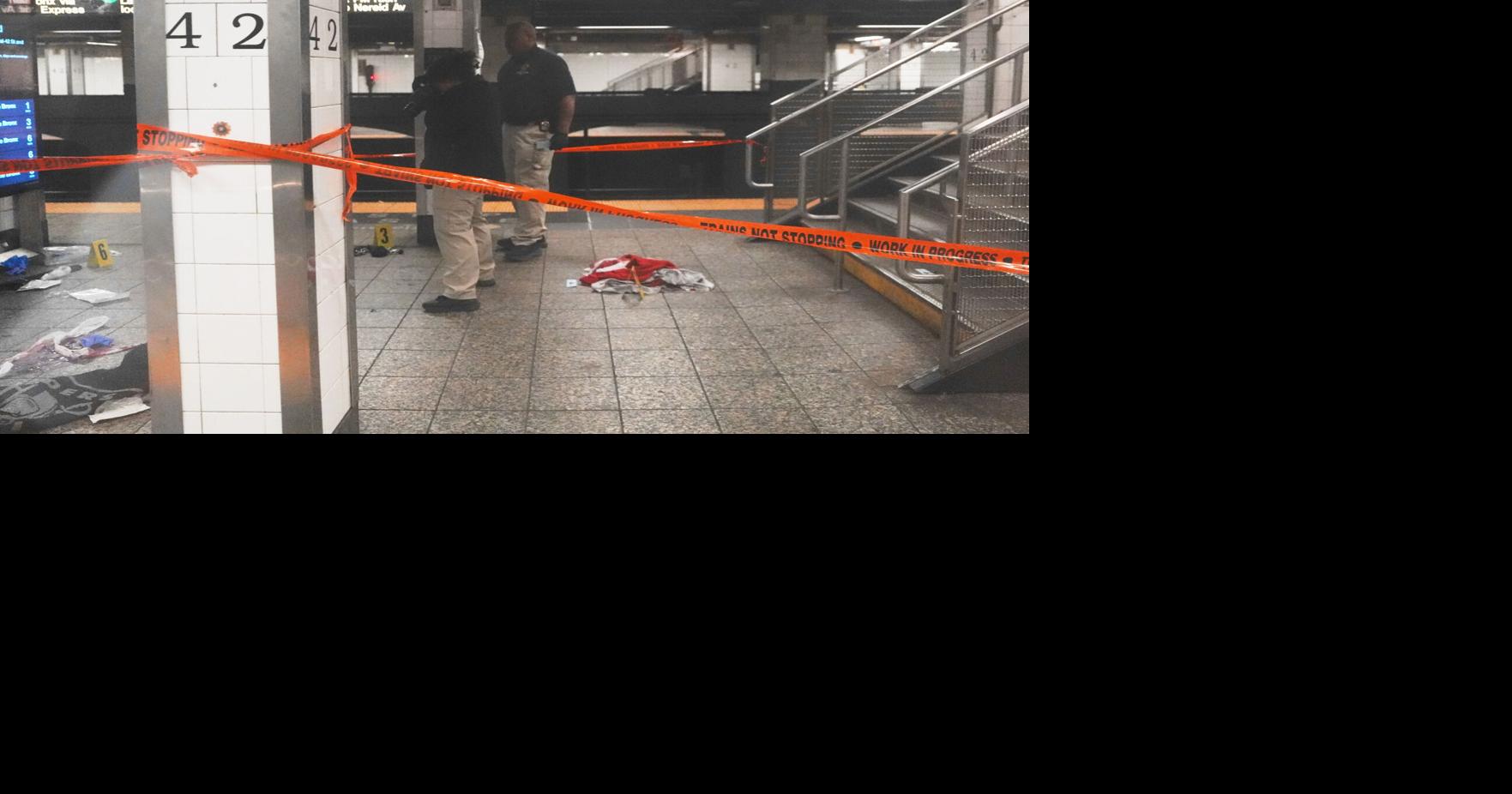 Officials: Stabbings on New York subway leaves 3 hurt as officers shoot and kill knife-wielding man