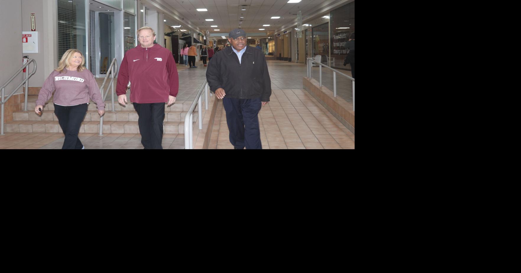 EKU coach Walt Wells leads Richmond heart health walk during February’s Heart Month