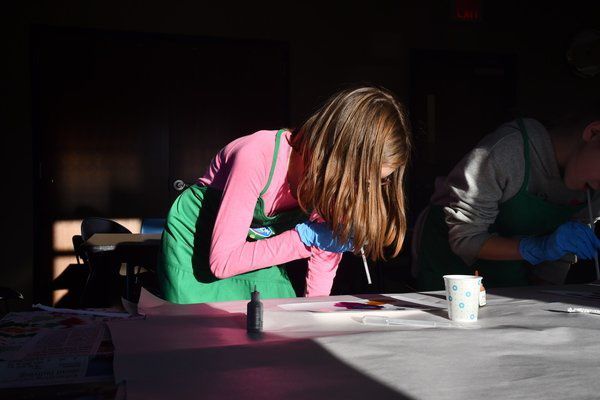 Teens join together to create art at the Berea Madison County Library