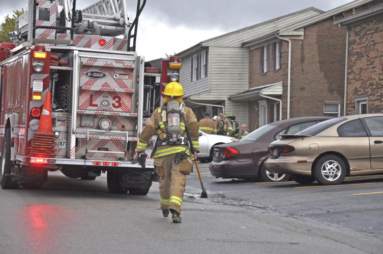 Firefighters battle flames in apartment fire | News | richmondregister.com