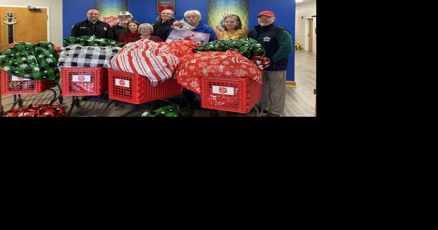 Battle of Richmond presents nearly 3,000 pairs of socks to Salvation