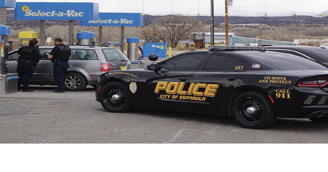 Española Police Department cars