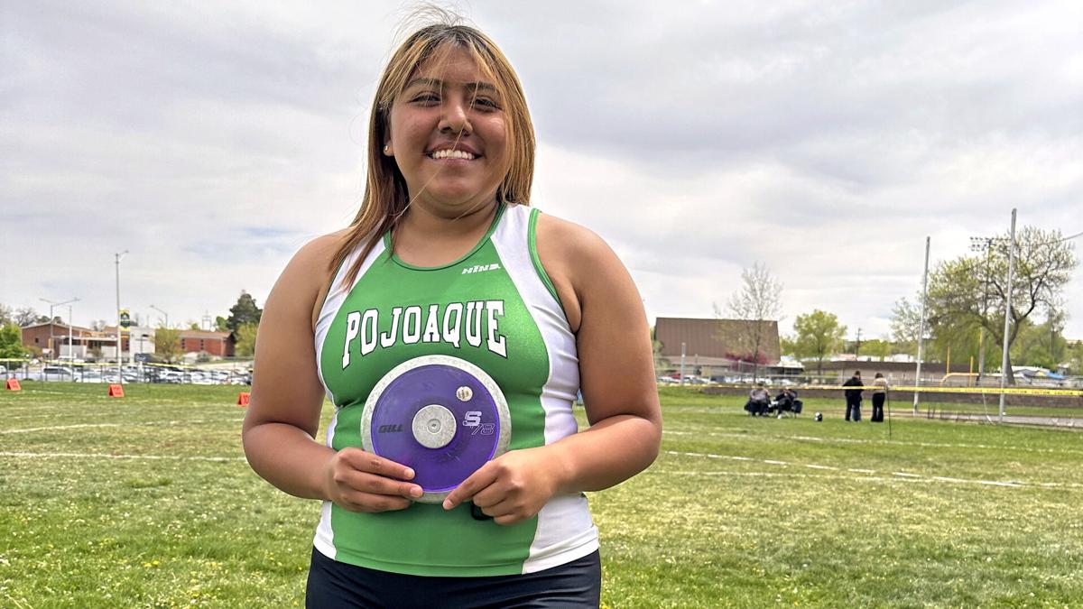 Pojoaque Junior Breaks School Discus Record Sports