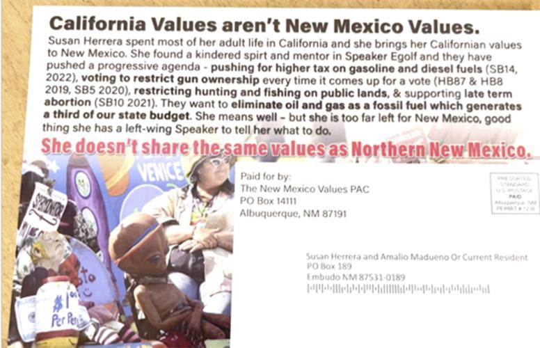 Herrera Cries Foul Over PAC Fliers