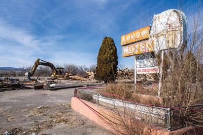 Arrow Motel demolished