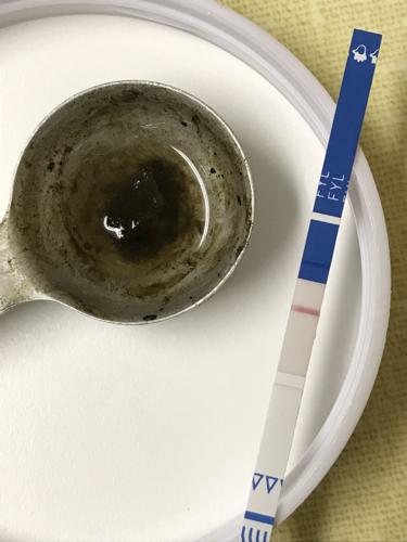 Fentanyl with Testing Strip