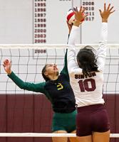 Still undefeated in district - Lady Pirates push past Sinton in four sets