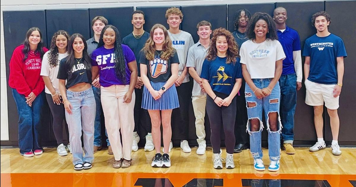 Riley Rabuck RHS sees 15 athletic commits | Local Sports | rockwallheraldbanner.com