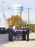 Hundreds attend officer’s funeral in Rockwall