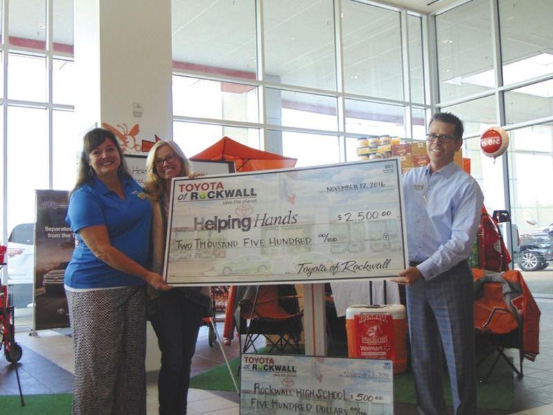 Toyota Of Rockwall >> Toyota Of Rockwall Works With High Schools In Food Drive Toyota Of Rockwall >> Toyota Of Rockwall Works With High Schools In Food Drive